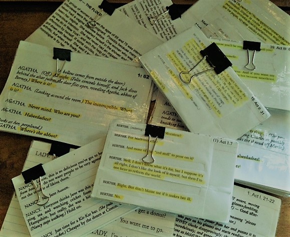 What I’ve Learned about Learning Lines, Part II (or Act II) – Jane Lucas